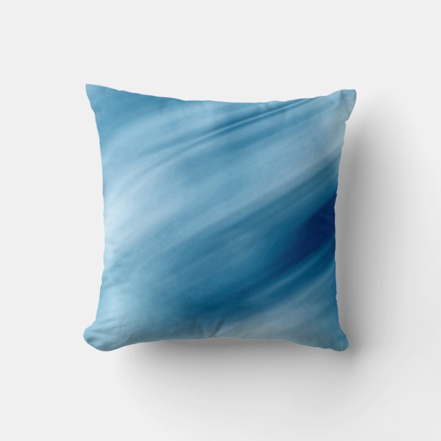 Dekorativ kudde för konst för blåttvattenfall (Framsida)