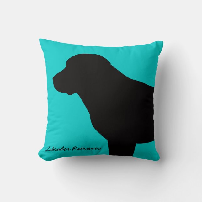 Dekorativ kudde för Labrador Retriever (Framsida)