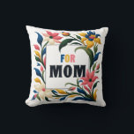 Dekorativ kudde för Mamma<br><div class="desc">Denna "För Mamma"-pillow är perfektens gåva för att visa kärlek och uppskattning för mor. Med en delikat blommigt prydnadsämne kombineras både elegans och värme. Den mjuka väven och den mysiga fyllningen gör den till det idealiska tillbehöret för alla vardagsrum eller sovrum, vilket gör att du får en aning bekvämlighet och...</div>