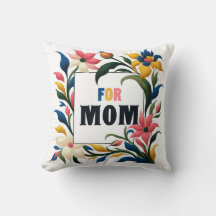 Dekorativ kudde för Mamma