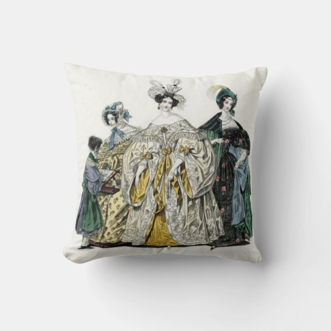 Dekorativ kudde för Victoriandammode (Framsida)