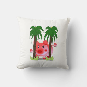 Dekorativ kudde Gris