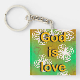 Dekorativ kudde gud är kärlek