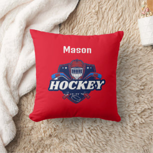 Dekorativ kudde Hockey Gear - Personlig - Lägg til