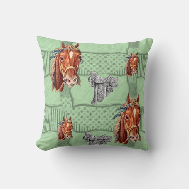 dekorativ kudde Horse (Framsida)