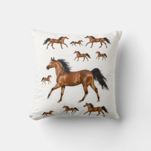 Dekorativ kudde Horse