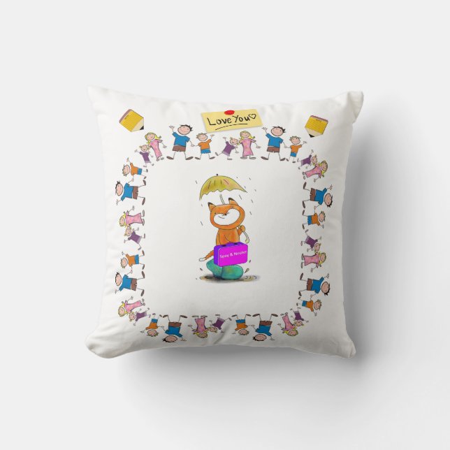 Dekorativ kudde Kattdjur Cat Spay och Neuter (Framsida)