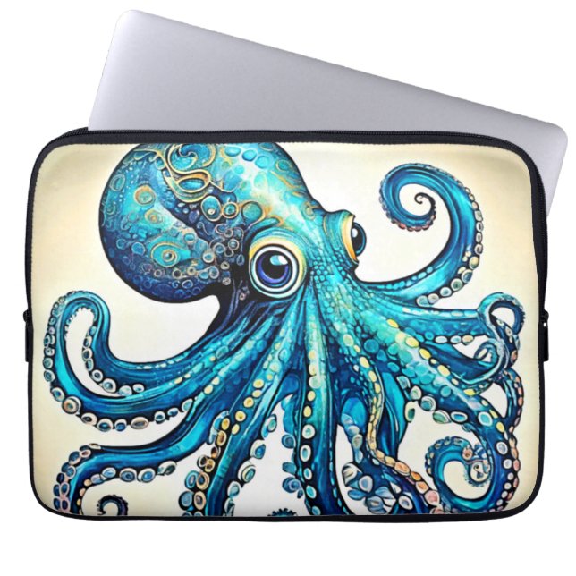 Dekorativ kudde laptop fodral (Framsidan)