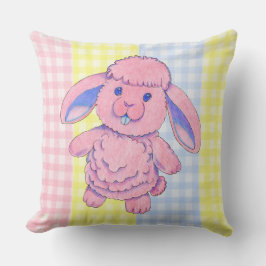 Dekorativ kudde Leksak Rabbit Gingham