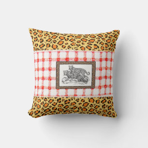 dekorativ kudde Leopard
