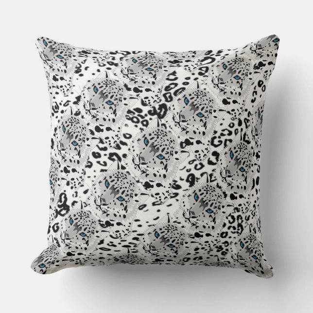 Dekorativ kudde/Leopard Kudde (Framsida)