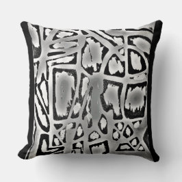Dekorativ kudde med abstrakt design