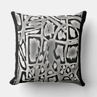 Dekorativ kudde med abstrakt design