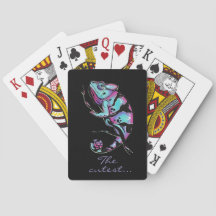 Dekorativ kudde med en söt kameleon-design.