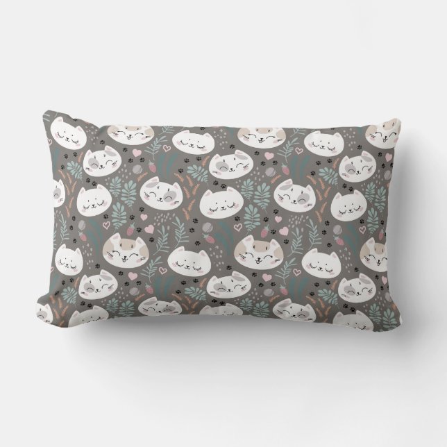 Dekorativ kudde med modern minimalistisk utformnin (Framsida)