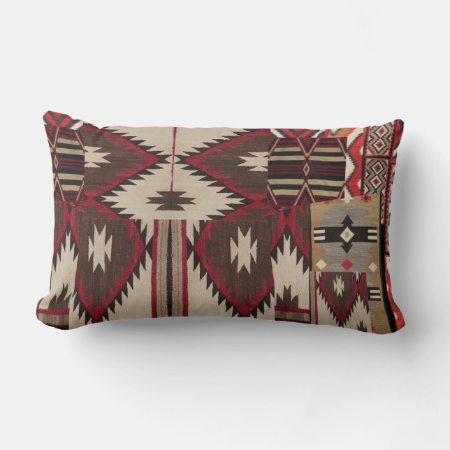 dekorativ kudde med navajo-motiv (Framsida)