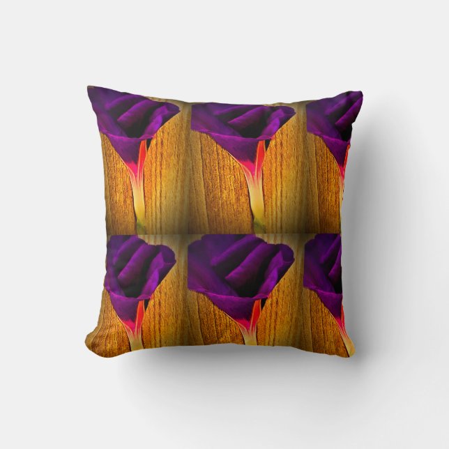 Dekorativ kudde med unika Blommigtar (Framsida)