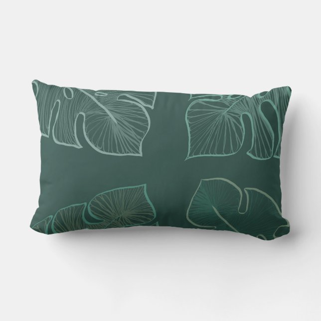 Dekorativ kudde Monstera (Baksida)