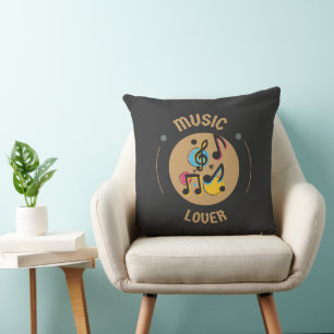 Dekorativ kudde Music Älskare