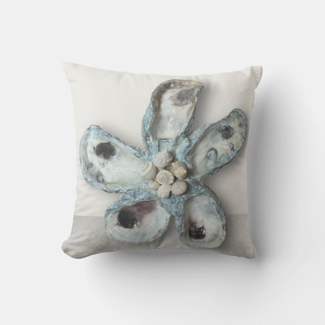 Dekorativ kudde Oyster Starfish Wannabe1 Blues (Framsida)