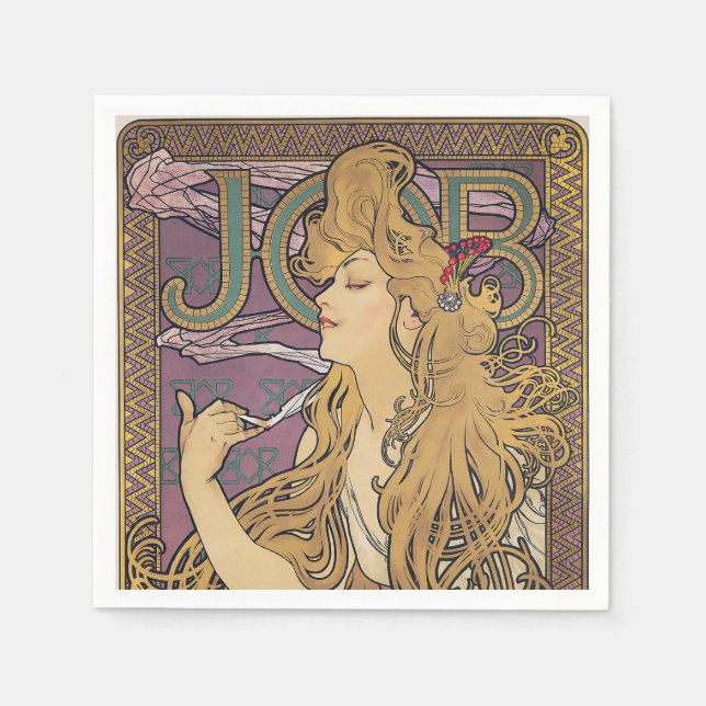 Dekorativ kudde pappersservett (Framsidan)