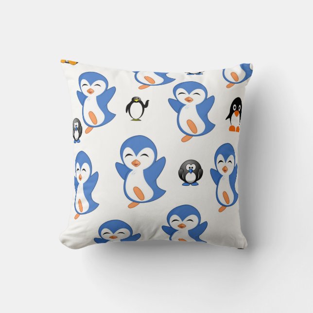 Dekorativ kudde Penguin (Framsida)