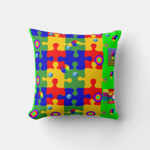 Dekorativ kudde Puzzle