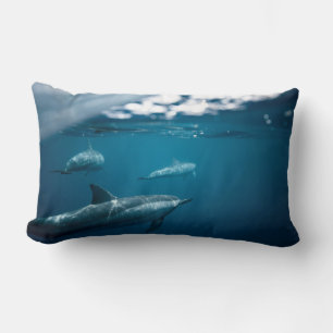 Dekorativ kudde Split-shot Photo Dolphins Underwat
