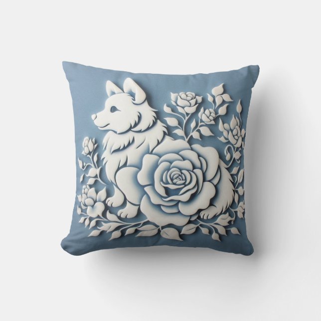 Dekorativ kudde, Throw Cushion 41 x 41 cm Kudde (Framsida)
