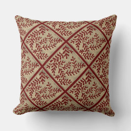 Dekorativ kudde trellis foliedesign