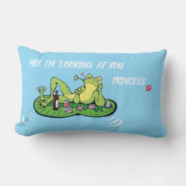 Dekorativ kudde Valentindagen Kärlek Frog