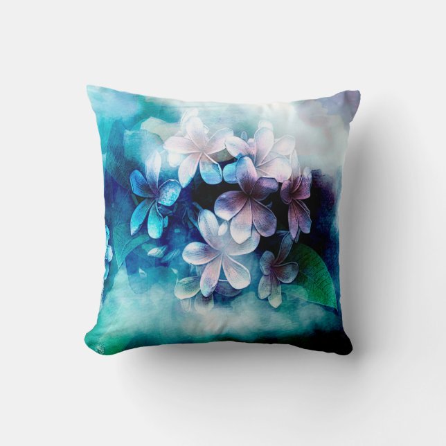 Dekorativ kudde - Vibrant Watercolor - Pulmaria (Framsida)