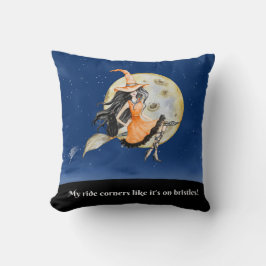 Dekorativ kudde, Witch's Sweet Ride Kudde