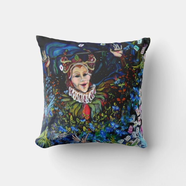 Dekorativ kuddemagi av natten kudde (Framsida)