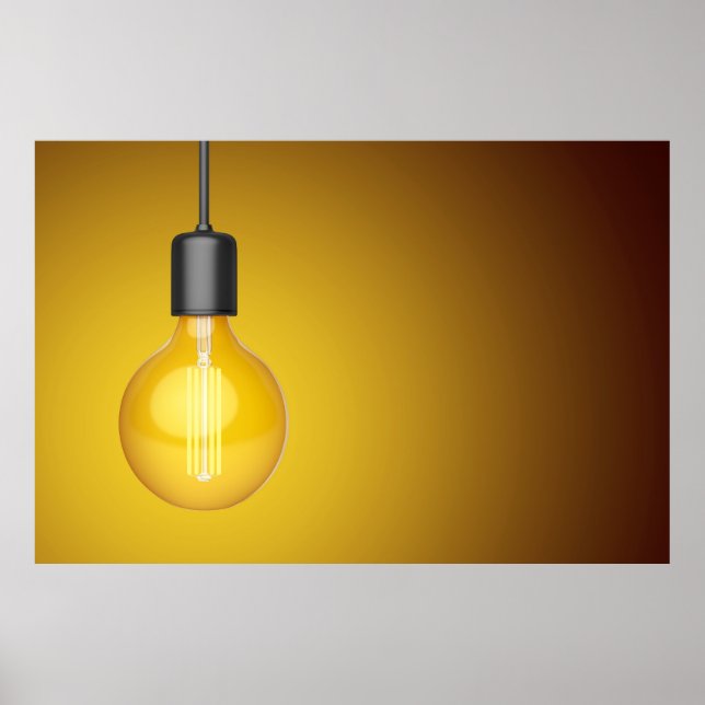 Dekorativ LED-lampa Poster (Framsidan)