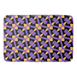 Dekorativ Lila Badrumsmatta