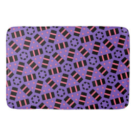 Dekorativ Lila Badrumsmatta