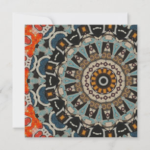 Dekorativ Mandala Inbjudningar