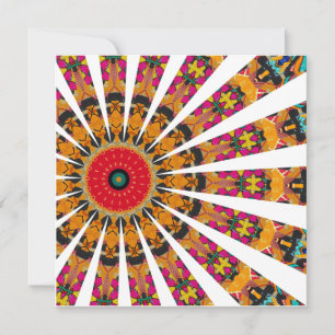 Dekorativ Mandala Inbjudningar