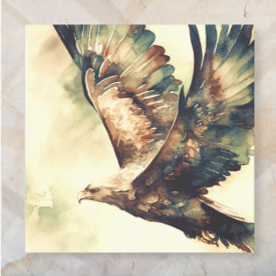 Dekorativ Modern Eagle Canvastryck