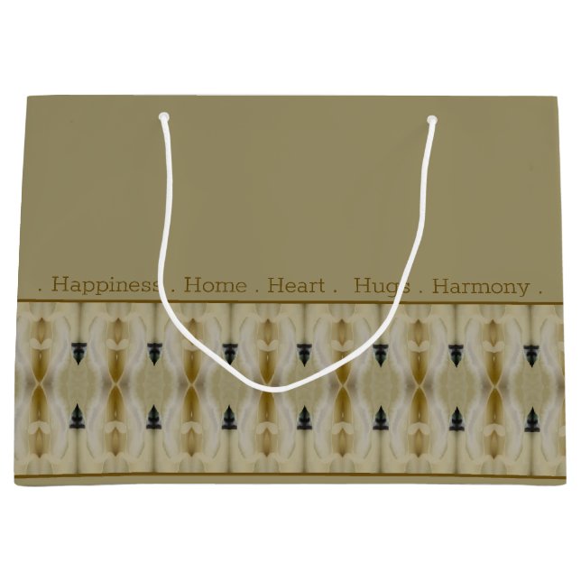 Dekorativ Mönster på Beige (Framsidan)