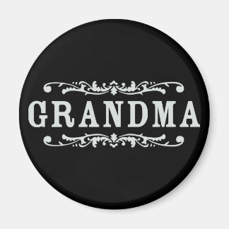 Dekorativ mormor magnet
