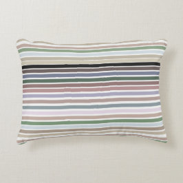 Dekorativ och färglös rand prydnadskudde