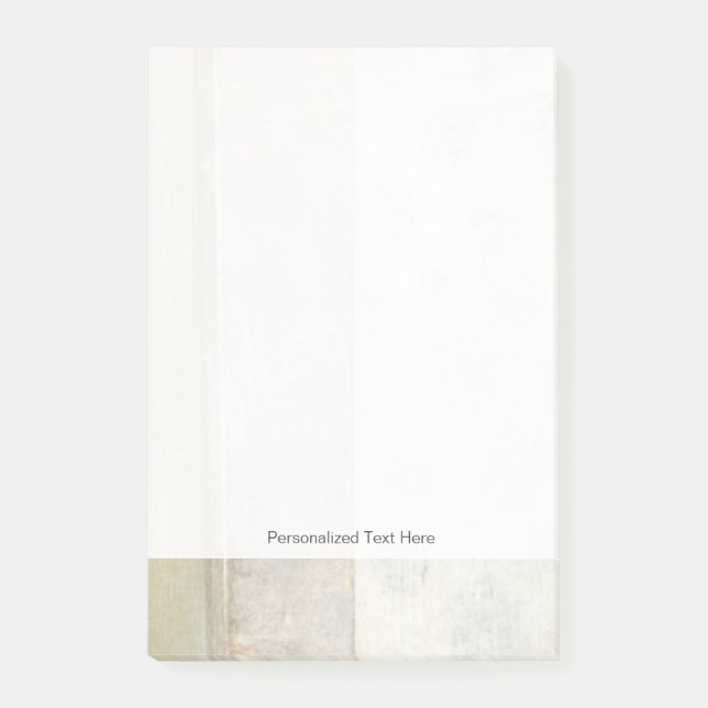 Dekorativ panelfärg i Neutralt Färg Post-it Block (Framsida)