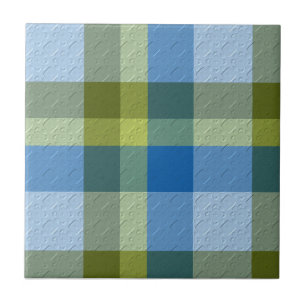 Dekorativ Plaid Kakelplatta