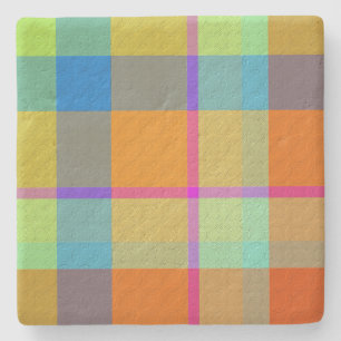 Dekorativ Plaid Stenunderlägg