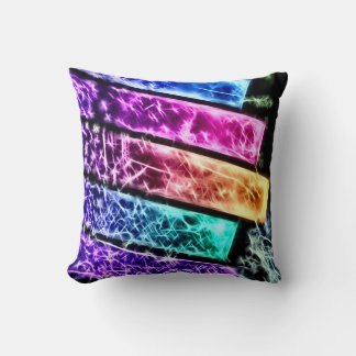 Dekorativ regnbåge Nycklar Fractal Plush Dekorativ Kudde
