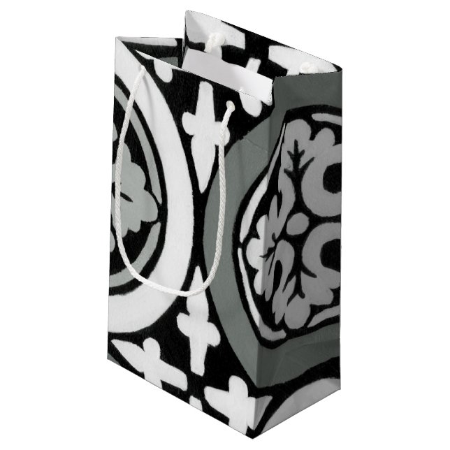 Dekorativ Renaissance Rosette Tile Design (Baksidan Vinklad)