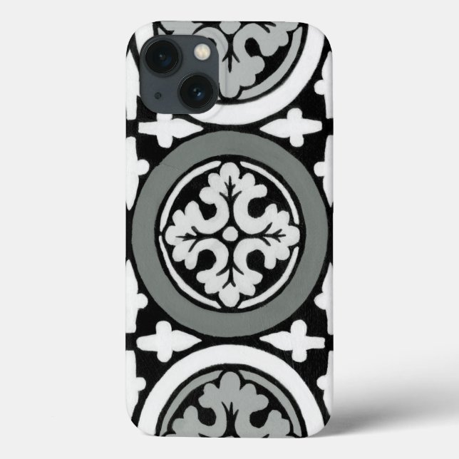 Dekorativ Renaissance Rosette Tile Design (Baksida)