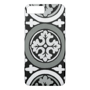 Dekorativ Renaissance Rosette Tile Design